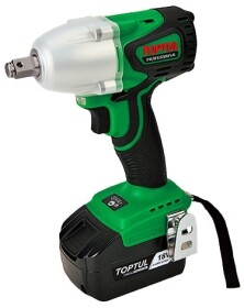 Гайкокрут акумуляторний Toptul KPA1639E (2 акумулятори + ЗП + чохол)