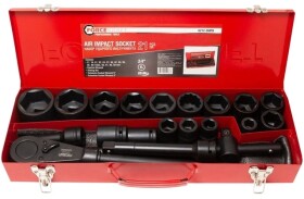 Набор торцевых головок и комплектующих Forcekraft FK-6212-5MPB 3/4