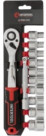 Набор торцевых головок и комплектующих Intertool Storm ET-8014 1/4