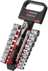 Набор торцевых головок и комплектующих Intertool Storm ET-8015 3/8