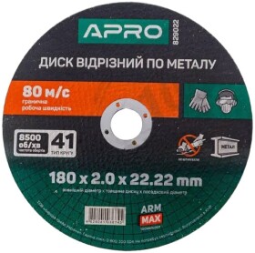 Круг відрізний Apro 829022 180 мм
