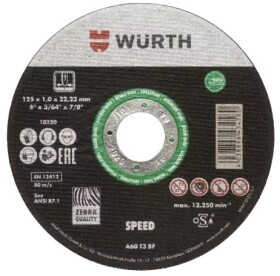Круг отрезной Würth Speed 0664132302 230 мм