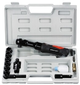 Пневмогайкокрут Airkraft AT-5002SG (торцеві головки + чохол)