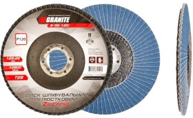 Круг пелюстковий Granite Zirconia 8-32-120 P120 125 мм