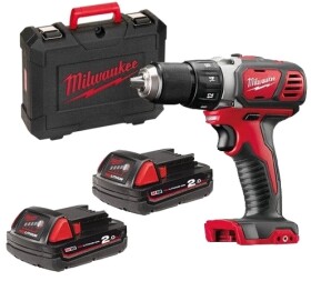 Шуруповерт Milwaukee аккумуляторный M18 BDD-202C (2 аккумулятора + ЗУ + чехол)