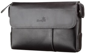 Клатч Shvigel 11084 без логотипа авто колір чорний