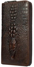 Клатч Vintage 20235 без логотипа авто коричневый