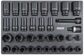 Набір торцевих головок та компонентів Toptul GED3426 3/4