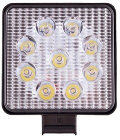 Дополнительная LED фара Vitol wlp762120 для рабочего света 27 W 9 диодов