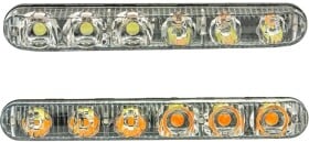 Комплект додаткових LED фар Cyclone DRL-616 (2) 00000701 для ближнього світла 9 W 2 шт.