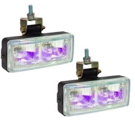 Комплект дополнительных галогеновых фар DLAA LA-8023-RY универсальных 55 W 2 шт.