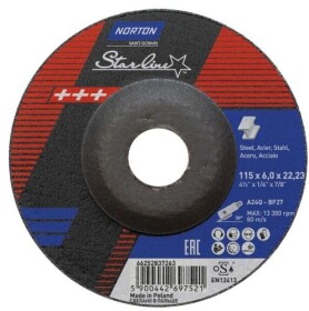 Круг шліфувальний Norton GV66252837263 по металу