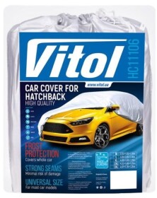 Автомобільний тент Vitol HC11106XXL сірий