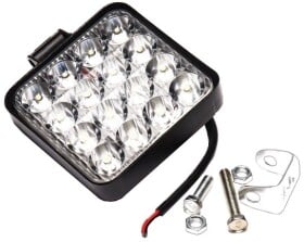 Додаткова LED фара Дорожная Карта DK3722 універсальна 48 W 16 діодів