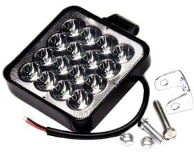 Додаткова LED фара Дорожная Карта DK3723 універсальна 48 W 16 діодів