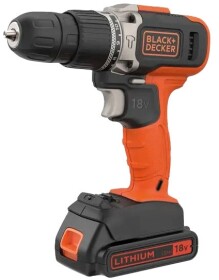 Дриль ударний BLACK+DECKER BCD003C1 акумуляторний (1 акумулятор + ЗУ)