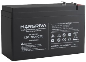 Аккумулятор для ИБП Marsriva MR-PBU12-9 MR-PBU12-9 9 Ач 12 В