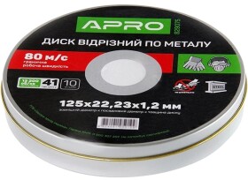 Круг відрізний Apro 829075 125 мм