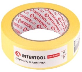 Малярний скотч Intertool DM-3840 на паперовій основі 38 мм x 40 м