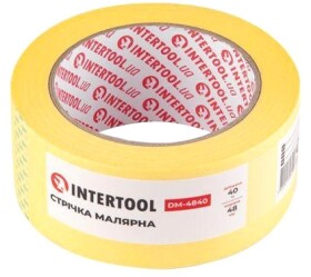 Малярний скотч Intertool DM-4840 на паперовій основі 48 мм x 40 м