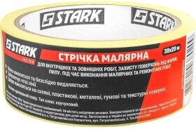 Малярный скотч Stark 541038020 на бумажной основе 38 мм x 20 м