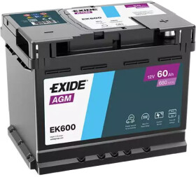 Акумулятор Exide 6 CT-60-R AGM EK600
