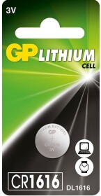 Батарейка GP 25-1036 CR1616 3 V 1 шт