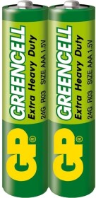 Батарейка GP Greencell Extra Heavy Duty 24GS2 AAA (мізинчикова) 1,5 V 2 шт