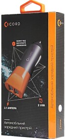 USB зарядка в авто Cord CC1U021O