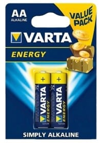Батарейка Varta Energy 4106229412 AA (пальчиковая) 1,5 V 2 шт
