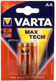 Батарейка Varta Maxtech RL010345 AA (пальчикова) 1,5 V 2 шт