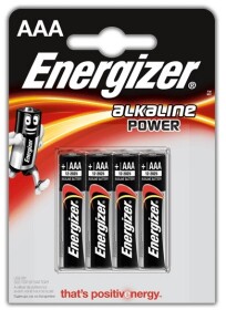 Батарейка Energizer Alkaline Power 257-1001_4 AAA (мизинчиковая) 1,5 V 4 шт