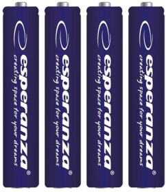 Батарейка Esperanza EZB102 AAA (мізинчикова) 1,5 V 4 шт