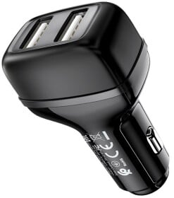 USB зарядка в авто Hoco Z36 Leader 6931474727718