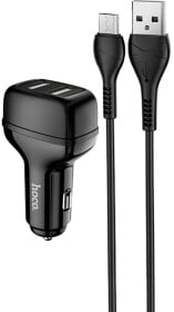 USB зарядка в авто Hoco Z36 Leader 6931474727756