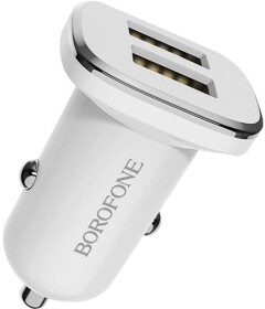 USB зарядка в авто Borofone BZ12 Lasting BZ12