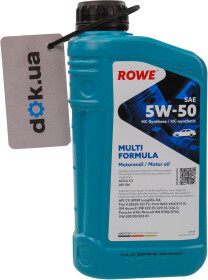 Моторна олива Rowe Multi Formula 5W-50 синтетична