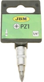 Торцева голова з битою JBM 10119 PZ 1 1/4