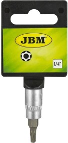 Торцевая головка с битой JBM 10274 TR15 (T15H) 1/4