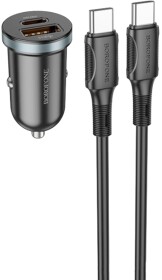 USB зарядка в авто Borofone BZ22 Scenery 6941991105227