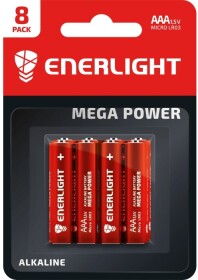 Батарейка Enerlight Mega Power 90030108 AAA (мизинчиковая) 1,5 V 8 шт