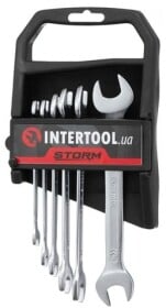 Набір ключів ріжкових Intertool xt1101 6-17 мм 6 шт