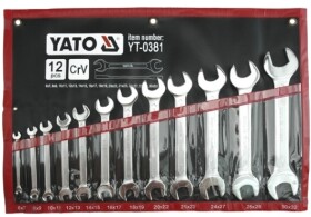 Набор ключей рожковых Yato YT0381 6-32 мм 12 шт