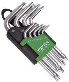 Набір ключів TORX Toptul GAAL0913 T10-T50 9 шт