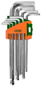 Набор ключей шестигранных Grad 4022085 1,5-10 мм 9 шт