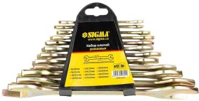 Набор ключей рожковых Sigma 6010301 8-32 мм 12 шт