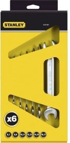 Набор ключей рожковых Stanley MaxiDrive Plus 4-87-051 6x7-16x17 мм 6 шт