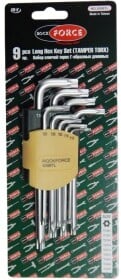 Набір ключів TORX Rockforce RF-5098TL T10H-T50H 9 шт