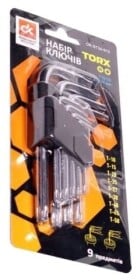Набор ключей TORX Дорожная Карта DK-ST34-913 T10-T50 9 шт