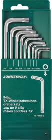 Набор ключей TORX Jonnesway H07M09S T10-T50 9 шт